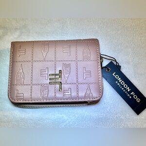 NWT London Fog Pink Wallet